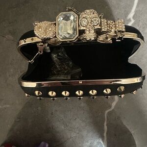 Super cute punky mini bag, with cross body bag :)